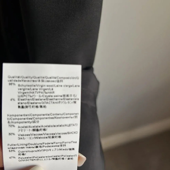 NWT BOSS by HUGO BOSS Black Dirusa Fundatal Sheath Dress - Picture 9 of 11